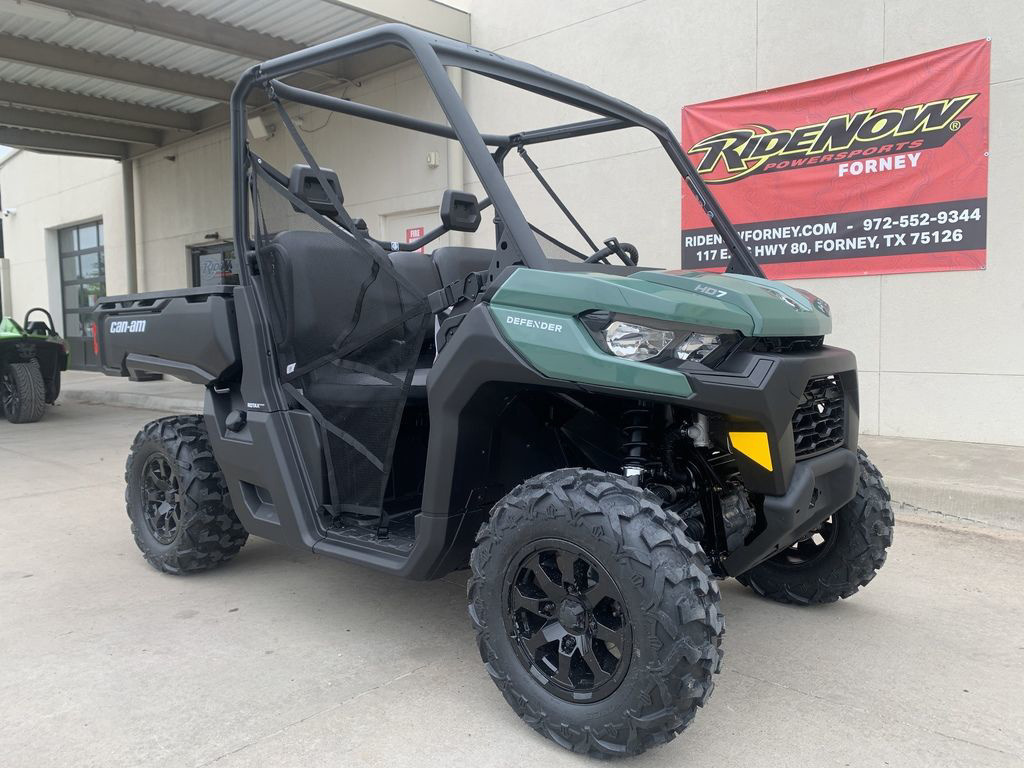 2026 Can-Am Defender DPS HD7 Compass Green in forney TX