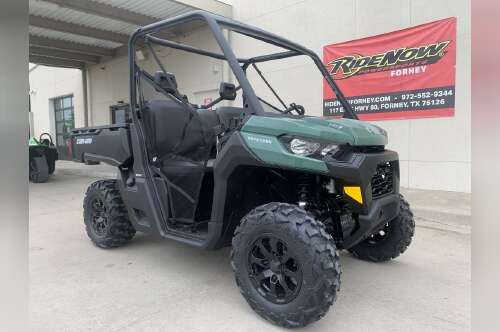 2026 Can-Am Defender DPS HD7 Compass Green in forney TX