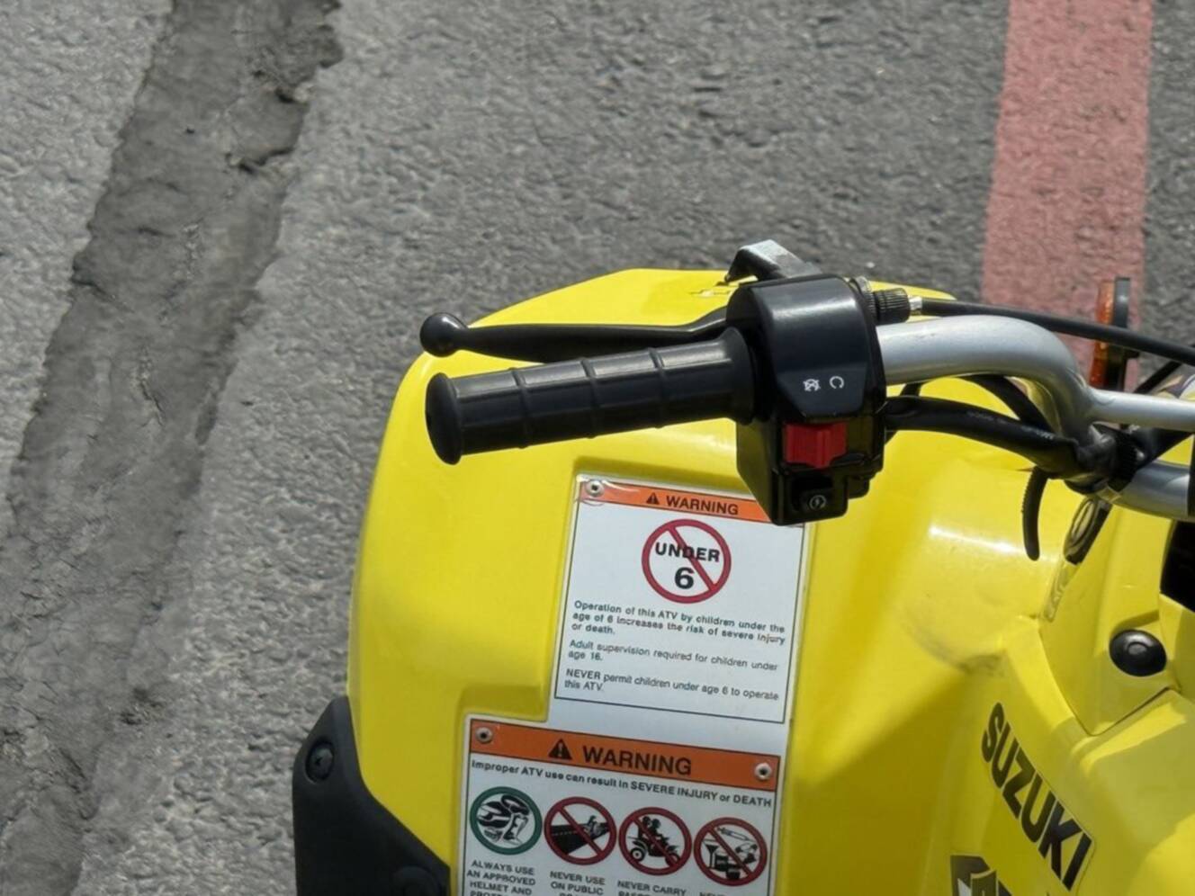 A photo of this 2026 Suzuki QuadSport Z50