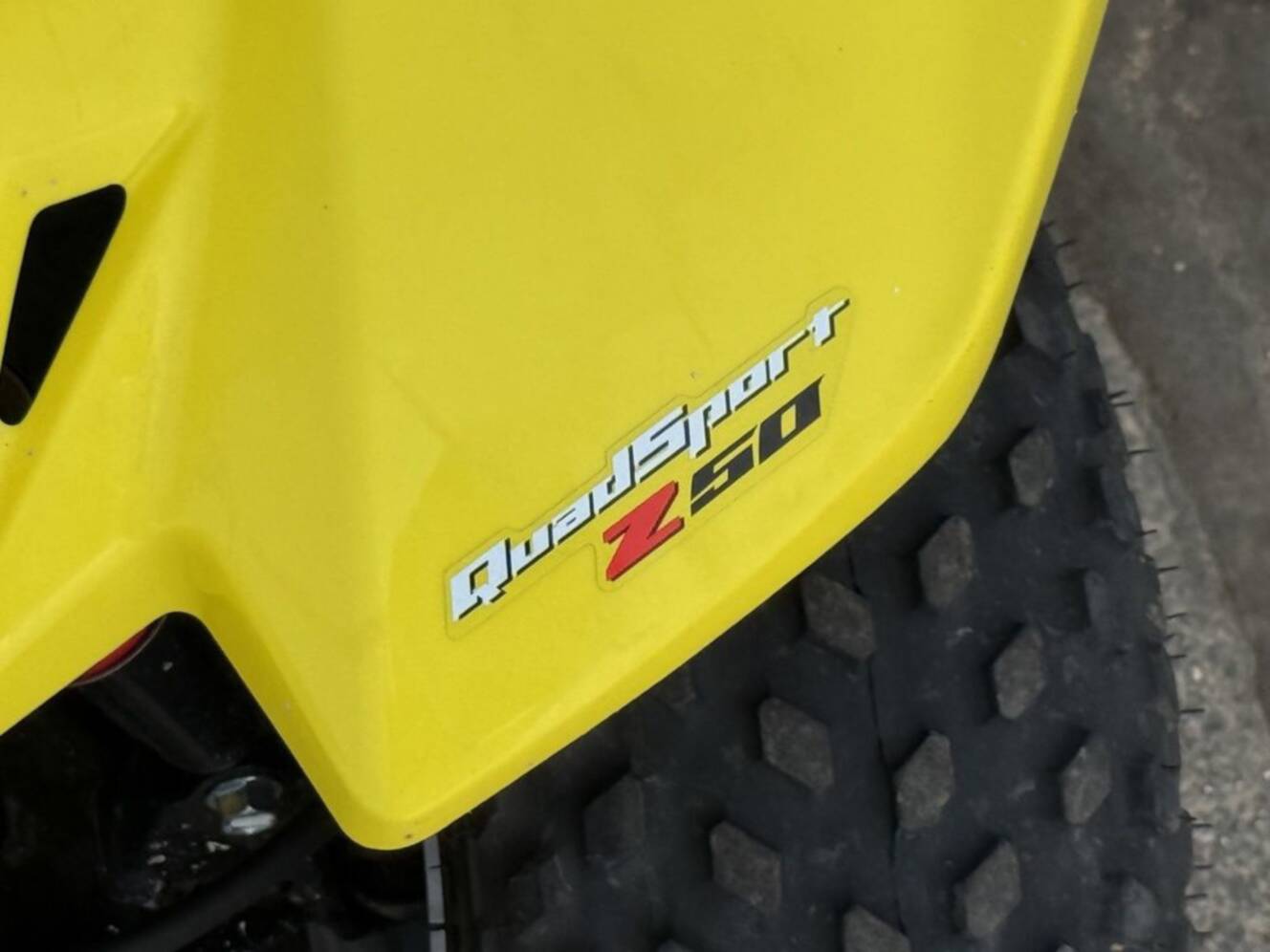 A photo of this 2026 Suzuki QuadSport Z50