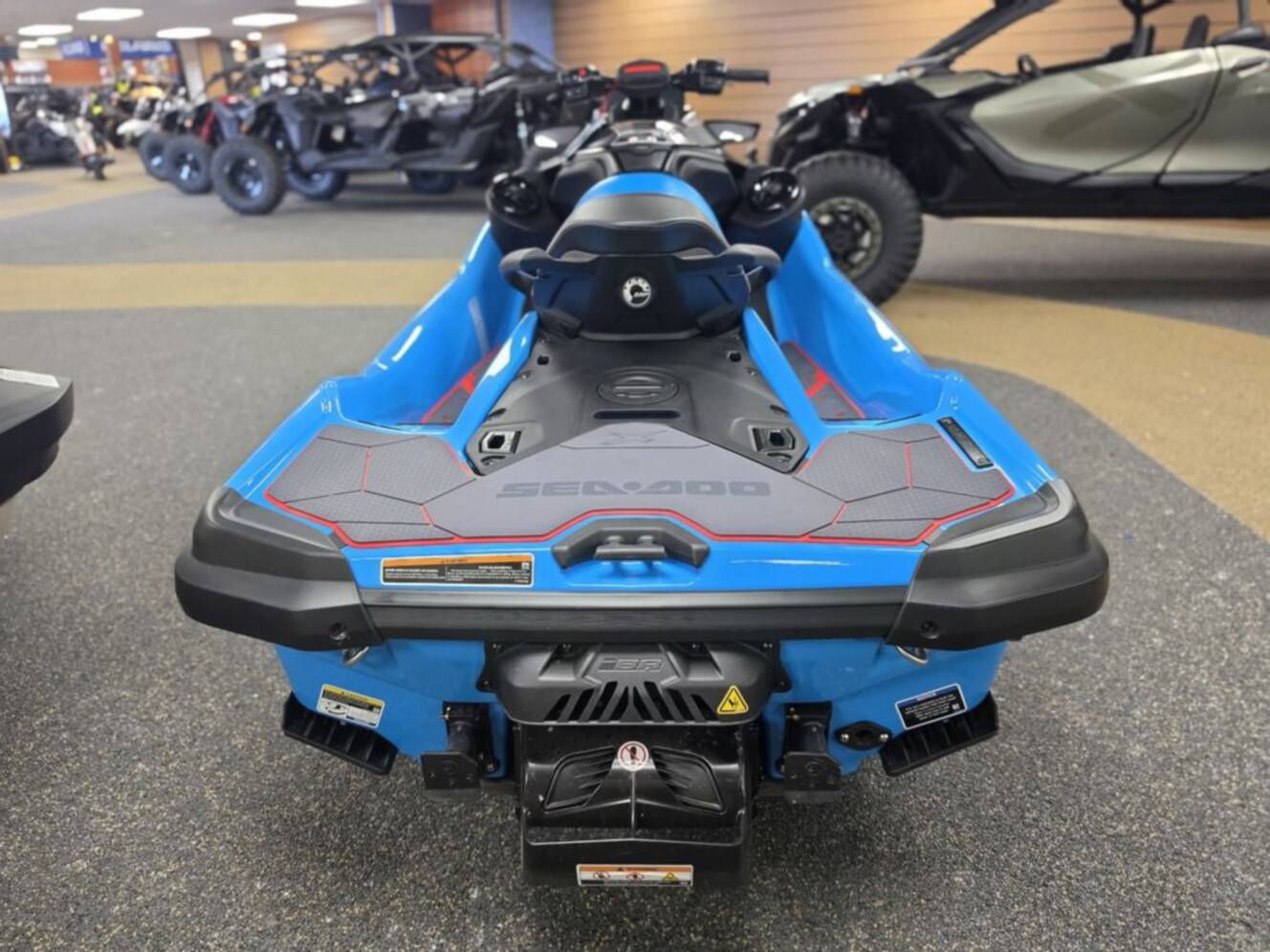 A photo of this 2026 Sea-Doo RXT-X 325 Gulfstream Blue Premium