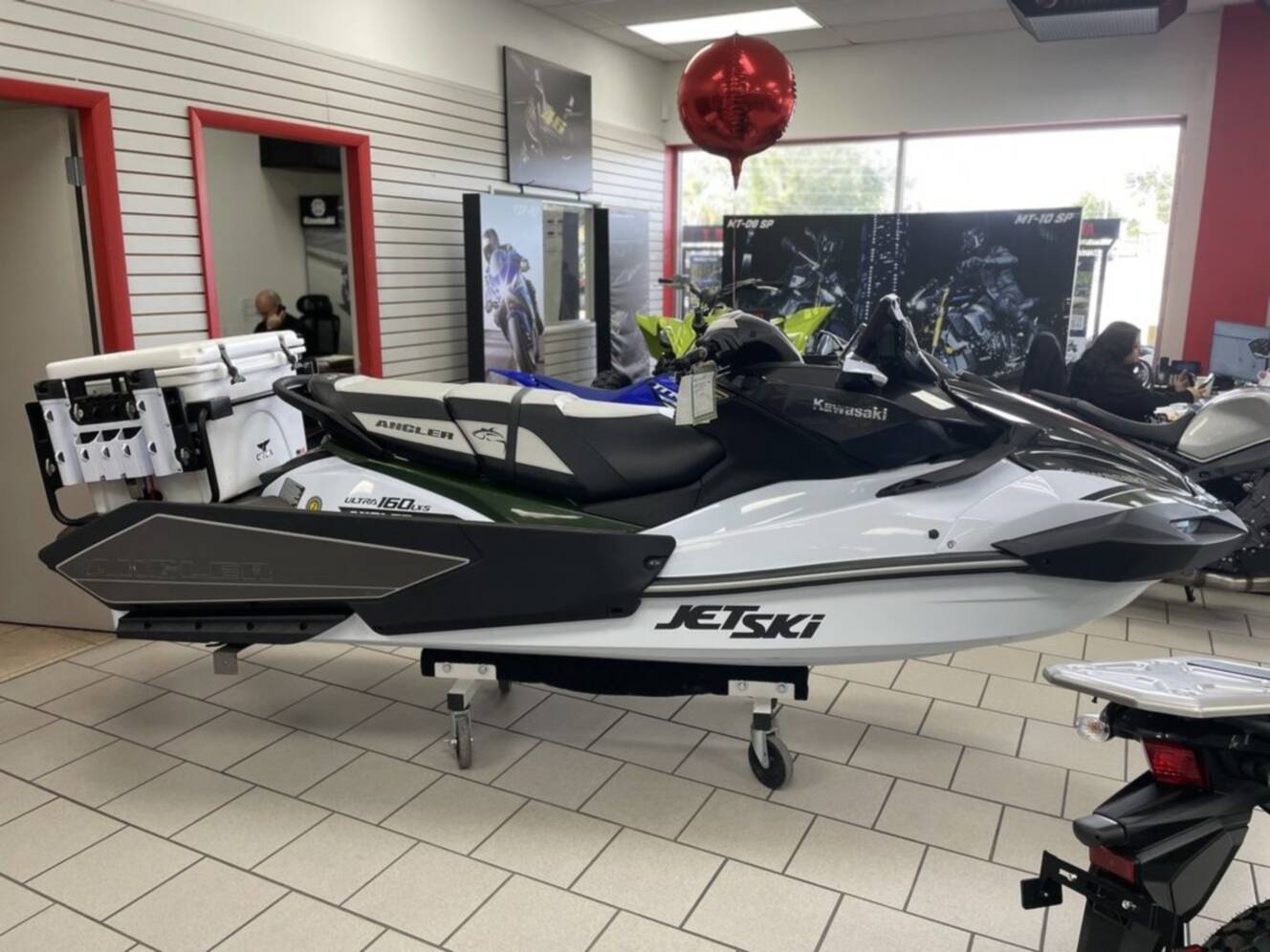 A photo of this 2025 Kawasaki Ultra® 160LX-S Angler