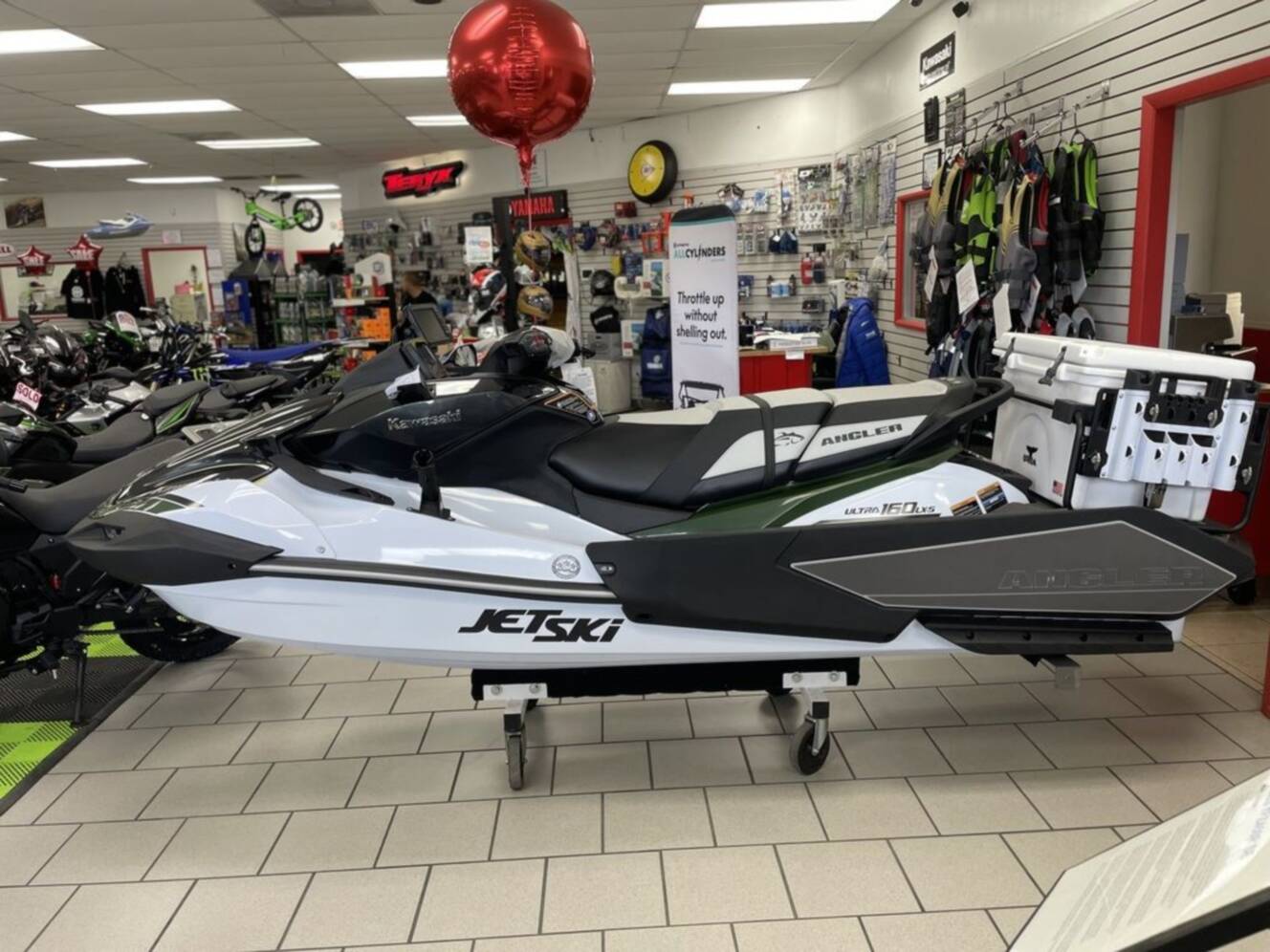 A photo of this 2025 Kawasaki Ultra® 160LX-S Angler