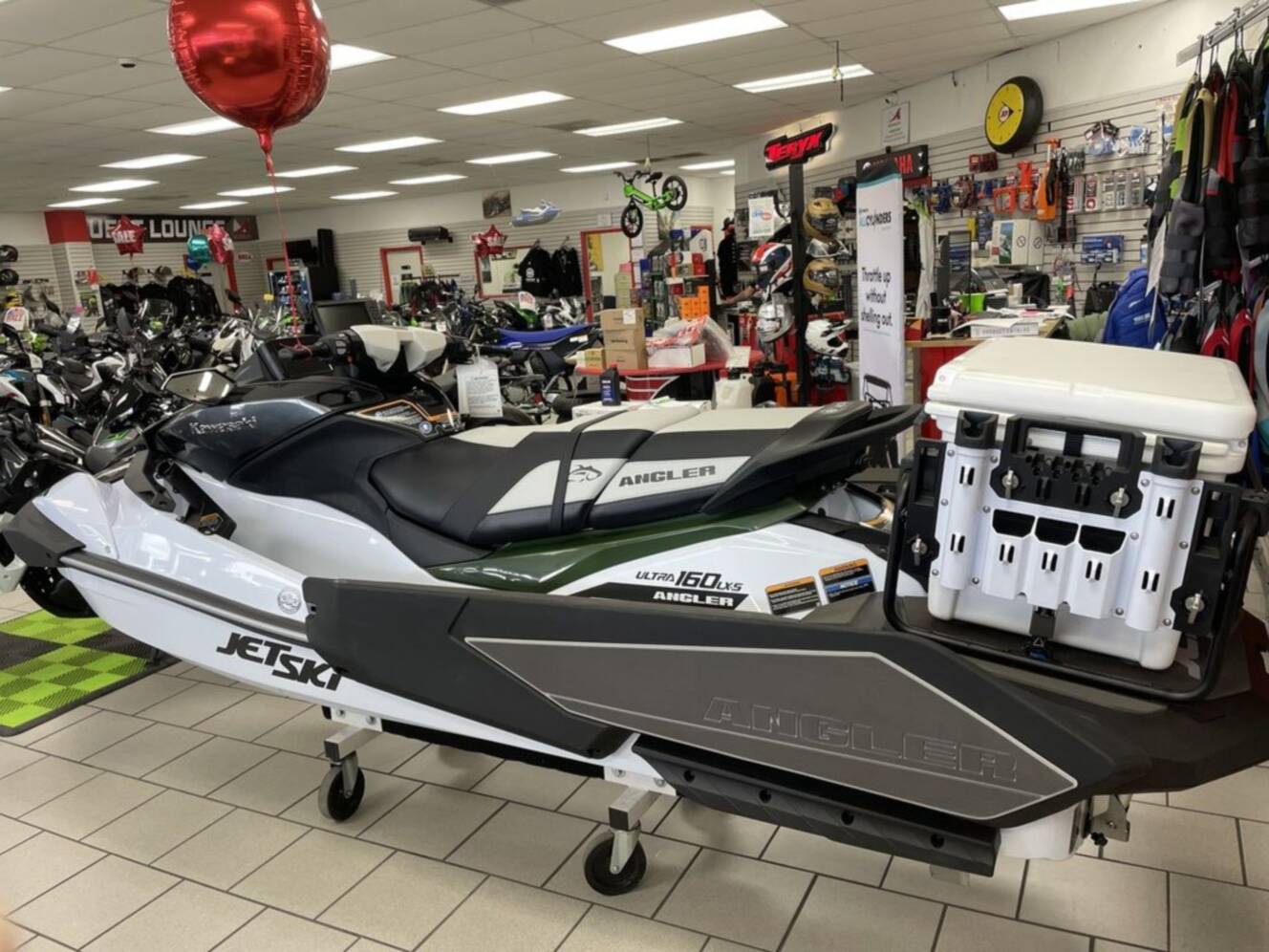 A photo of this 2025 Kawasaki Ultra® 160LX-S Angler