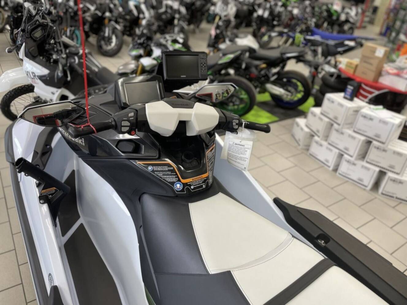 A photo of this 2025 Kawasaki Ultra® 160LX-S Angler