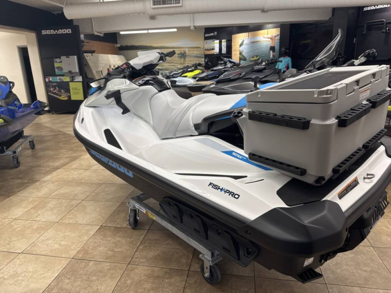 A photo of this 2025 Sea-Doo FishPro Scout 130