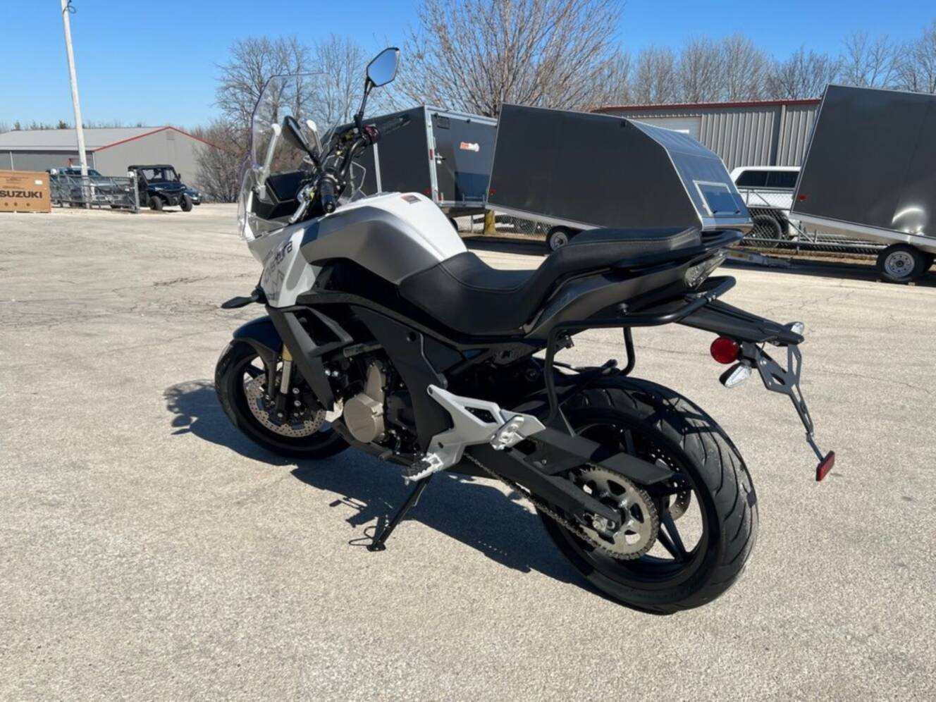 A photo of this 2022 CFMOTO 650 Adventura