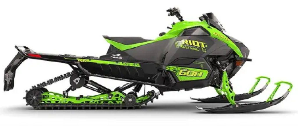 2025 Arctic Cat® Riot 600 146"/1.35" Push Button 146 1.35 AWS ES in francis creek WI
