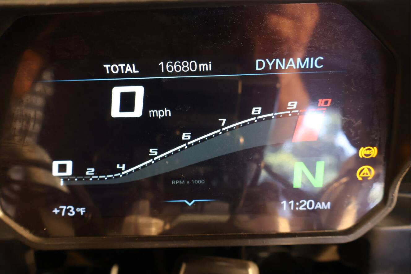 A photo of this 2021 BMW F 900 XR