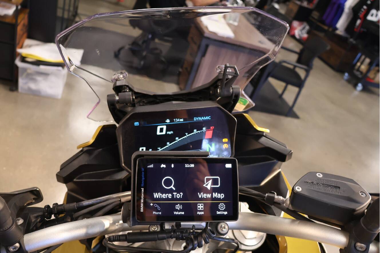A photo of this 2021 BMW F 900 XR