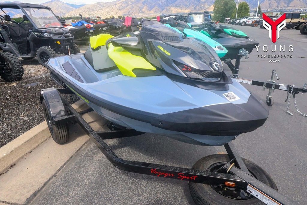 2026 Sea-Doo RXP-X 325 iBR Ice Metal / Manta Green in logan UT