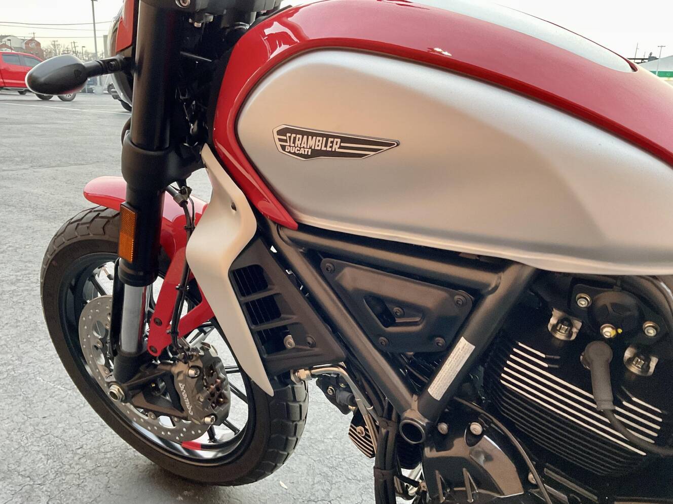 A photo of this 2025 Ducati Scrambler Icon