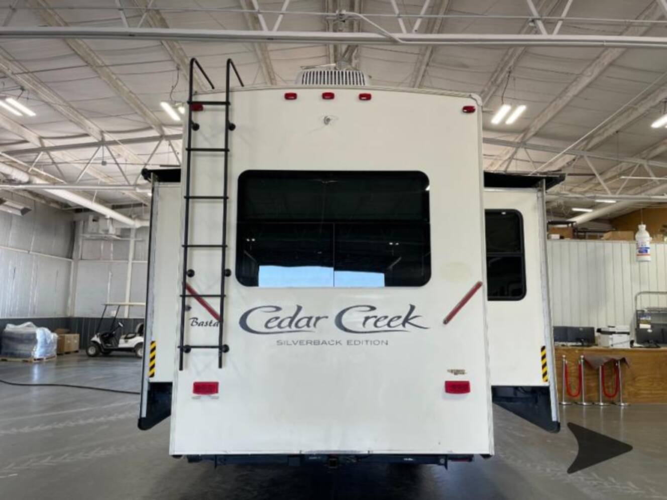 A photo of this 2019 Forest River Rv Cedar Creek Silverback 33IK