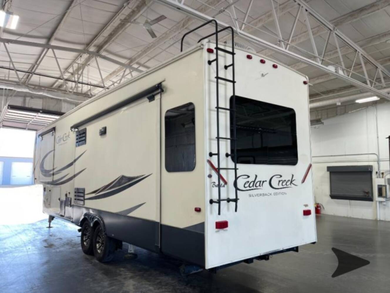 A photo of this 2019 Forest River Rv Cedar Creek Silverback 33IK