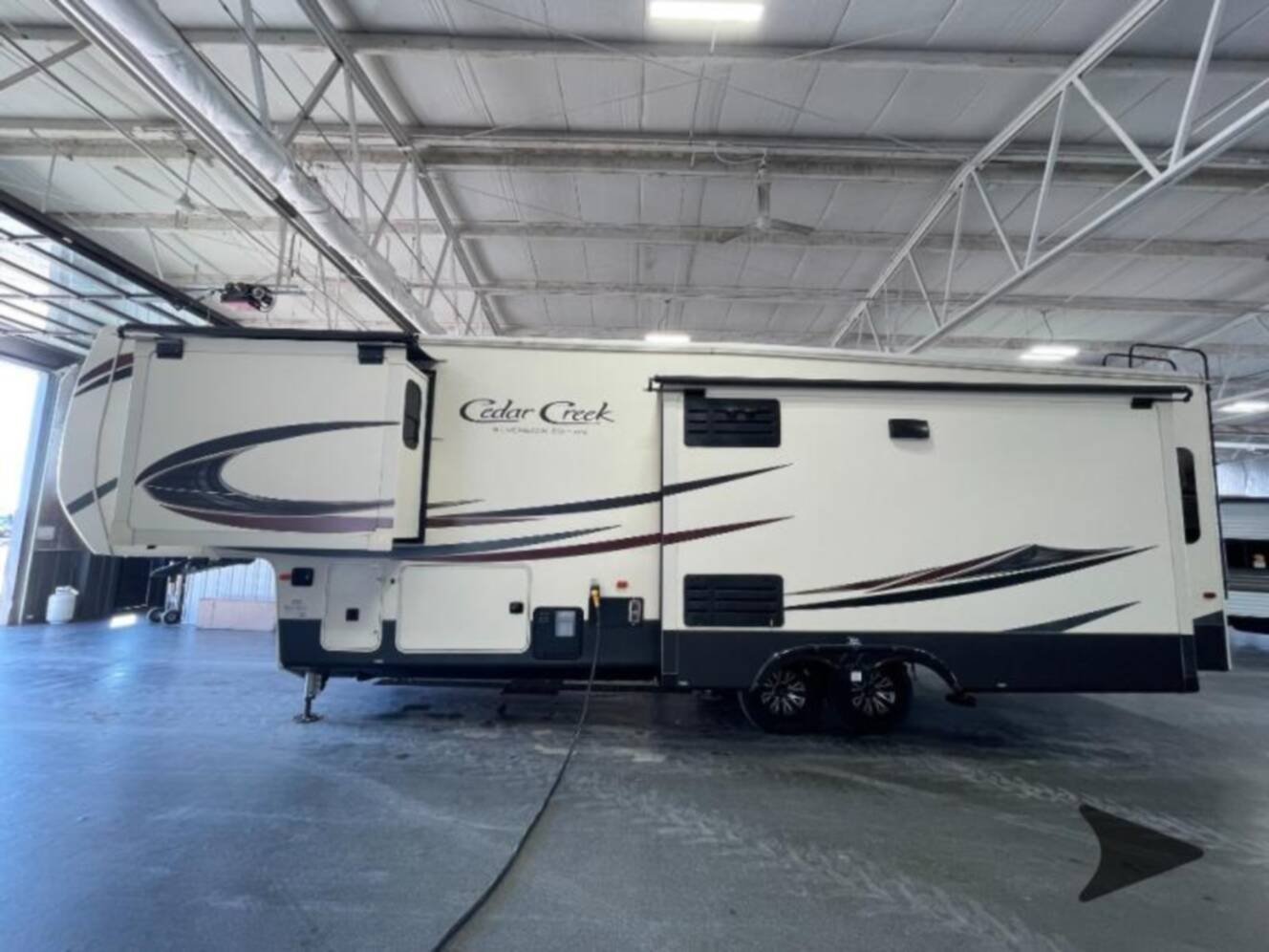 A photo of this 2019 Forest River Rv Cedar Creek Silverback 33IK