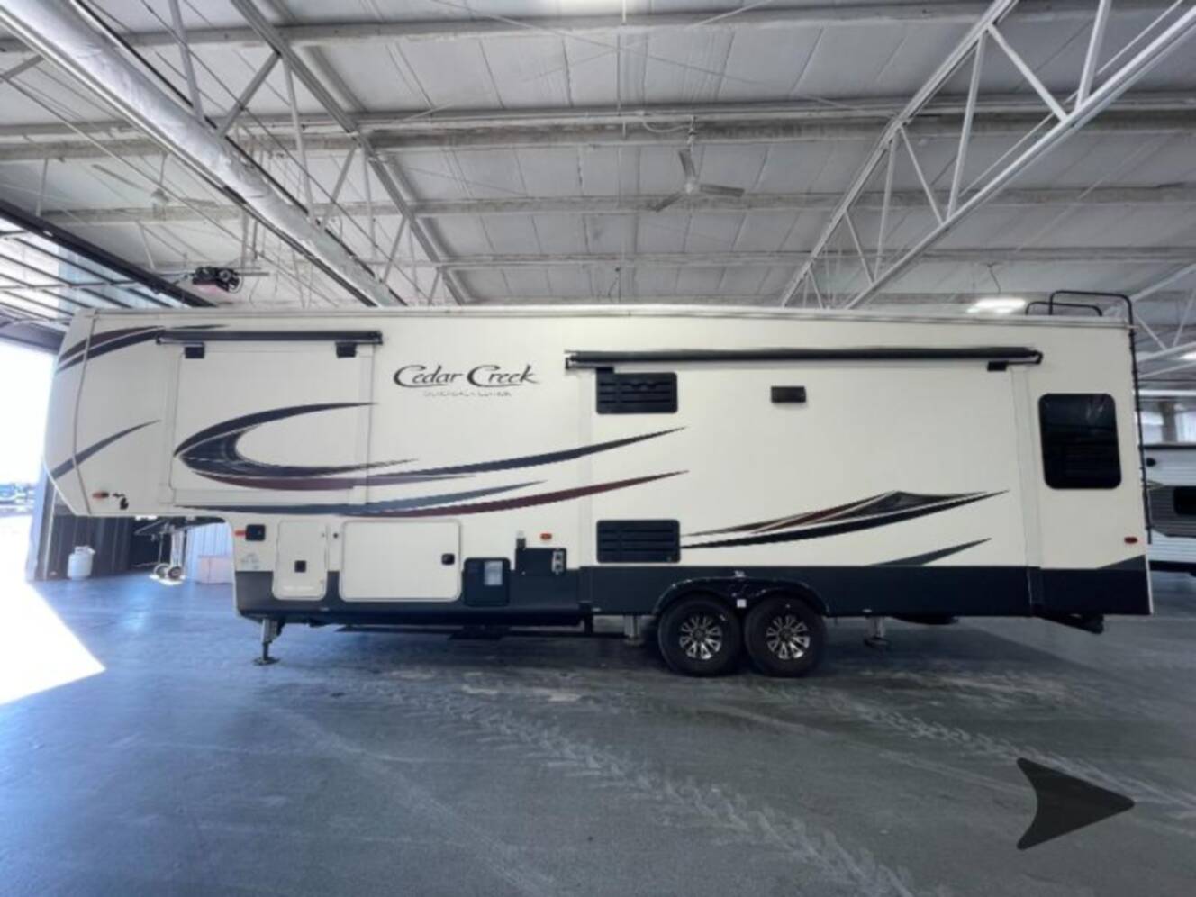 A photo of this 2019 Forest River Rv Cedar Creek Silverback 33IK
