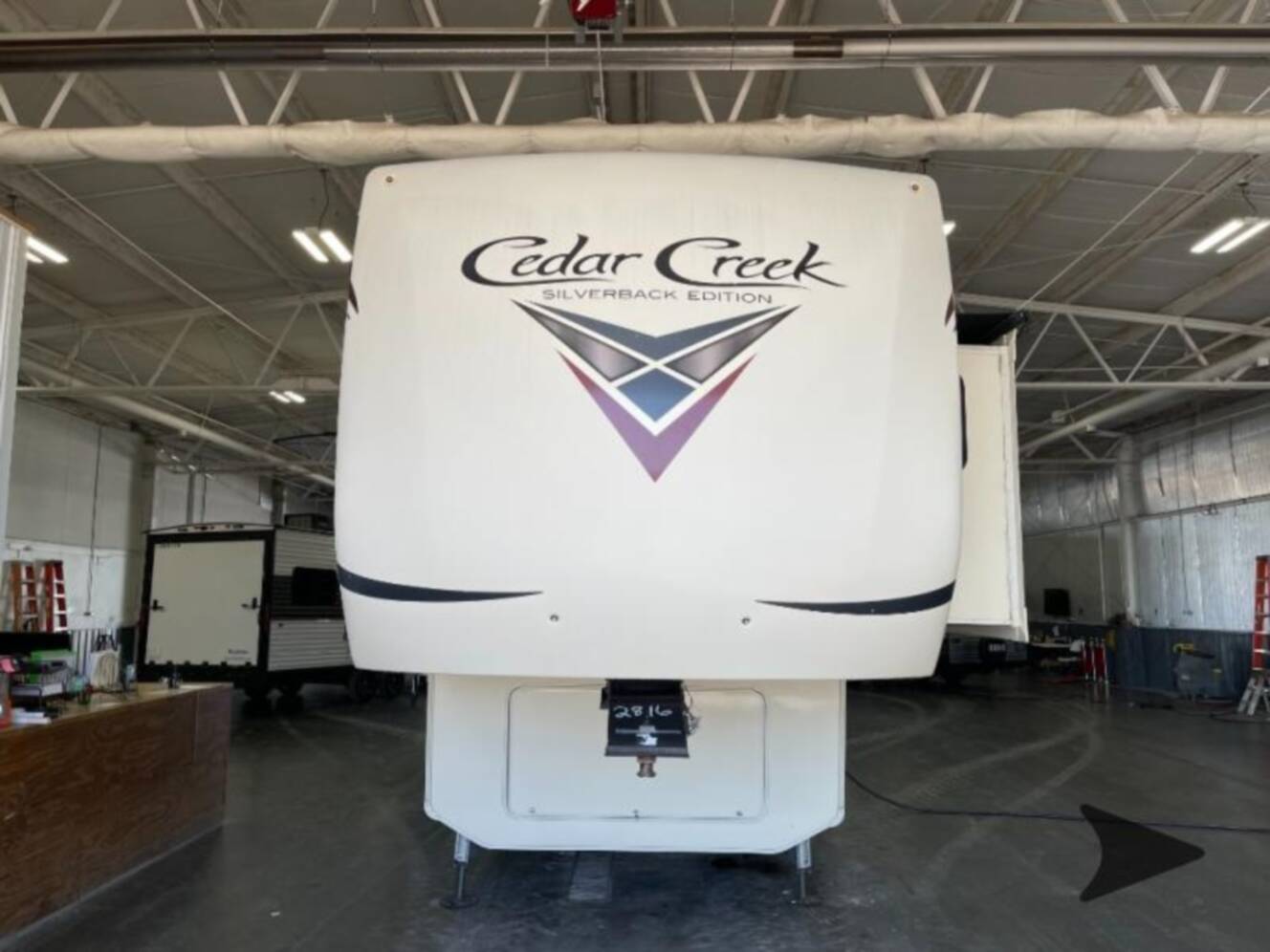 A photo of this 2019 Forest River Rv Cedar Creek Silverback 33IK