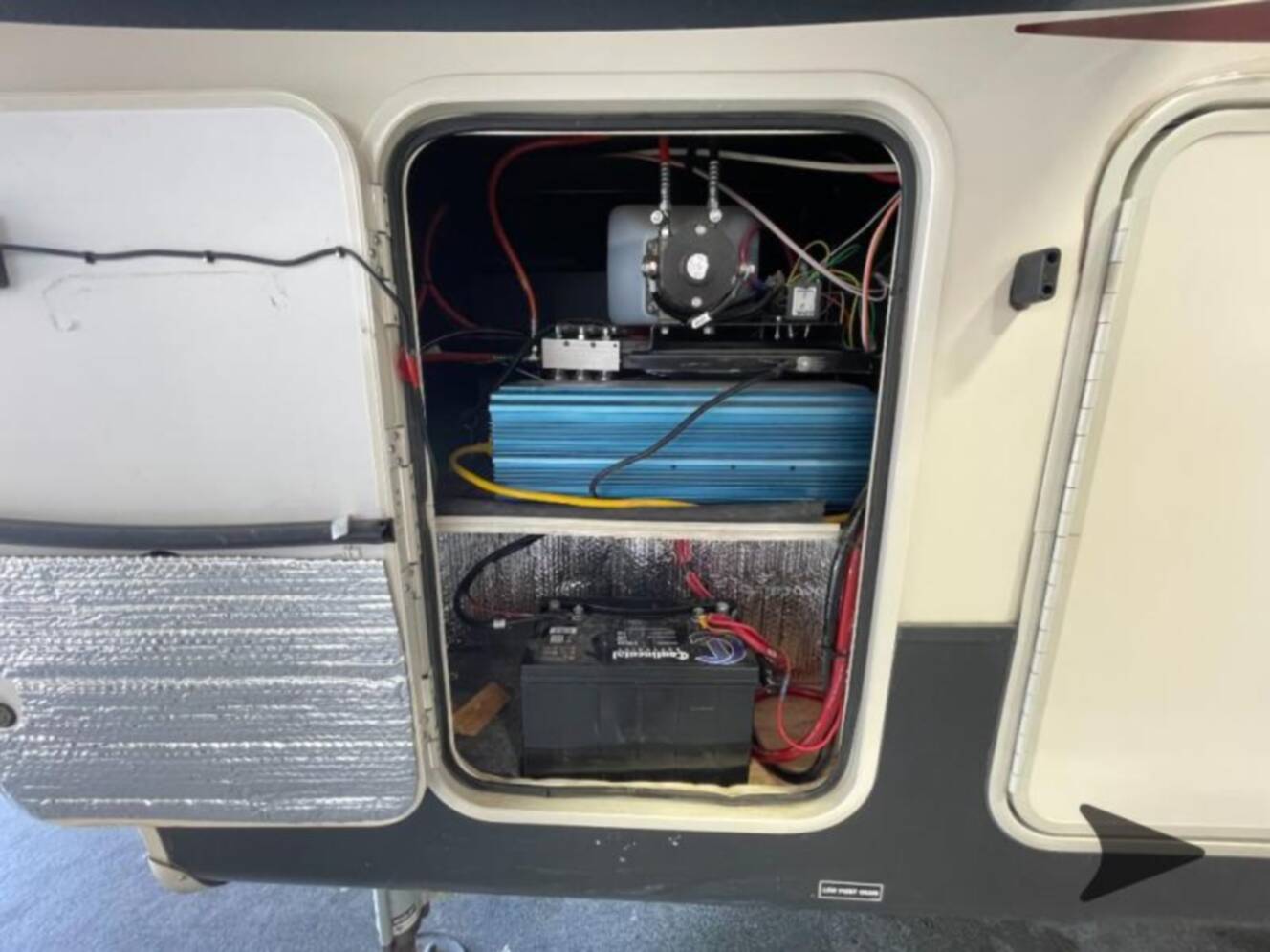A photo of this 2019 Forest River Rv Cedar Creek Silverback 33IK
