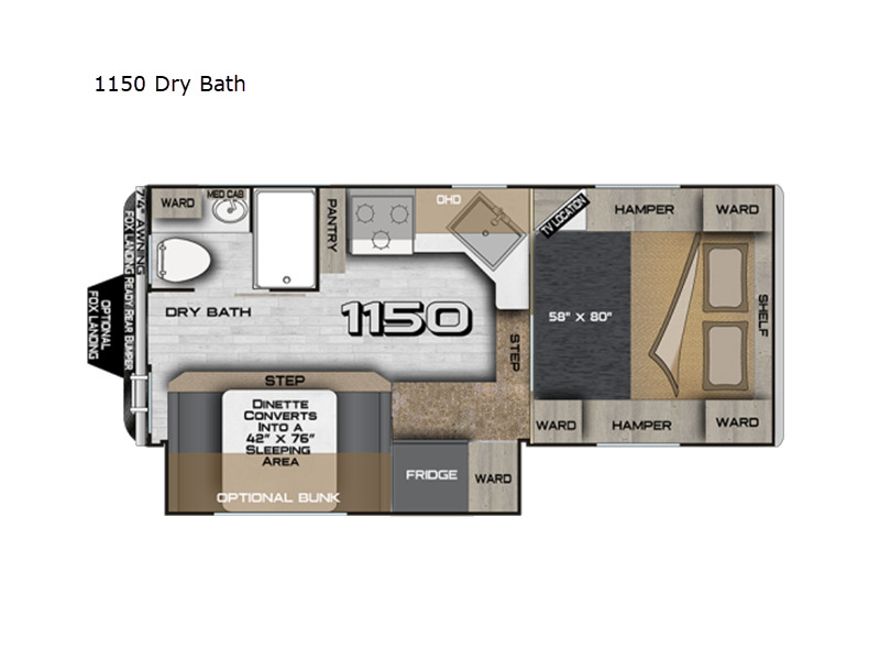 2027 Northwood Arctic Fox Camper 1150 Dry Bath in idaho falls ID