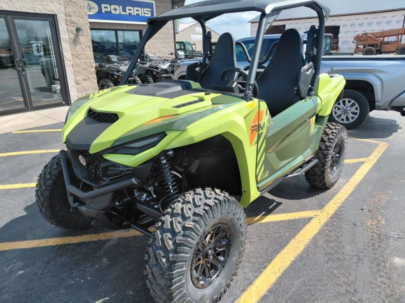 A photo of this 2026 Yamaha Wolverine Rmax2 1000 R-Spec