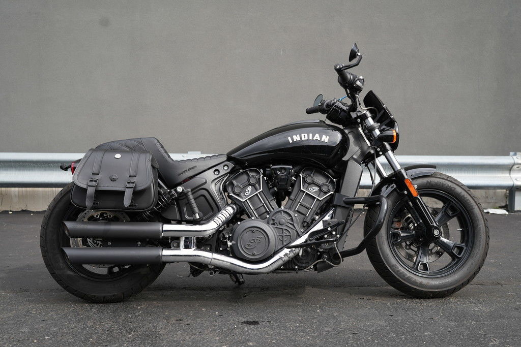 2022 Indian Motorcycle Scout Bobber Sixty ABS Black Metallic BOBBER SIXTY in Elmhurst, IL