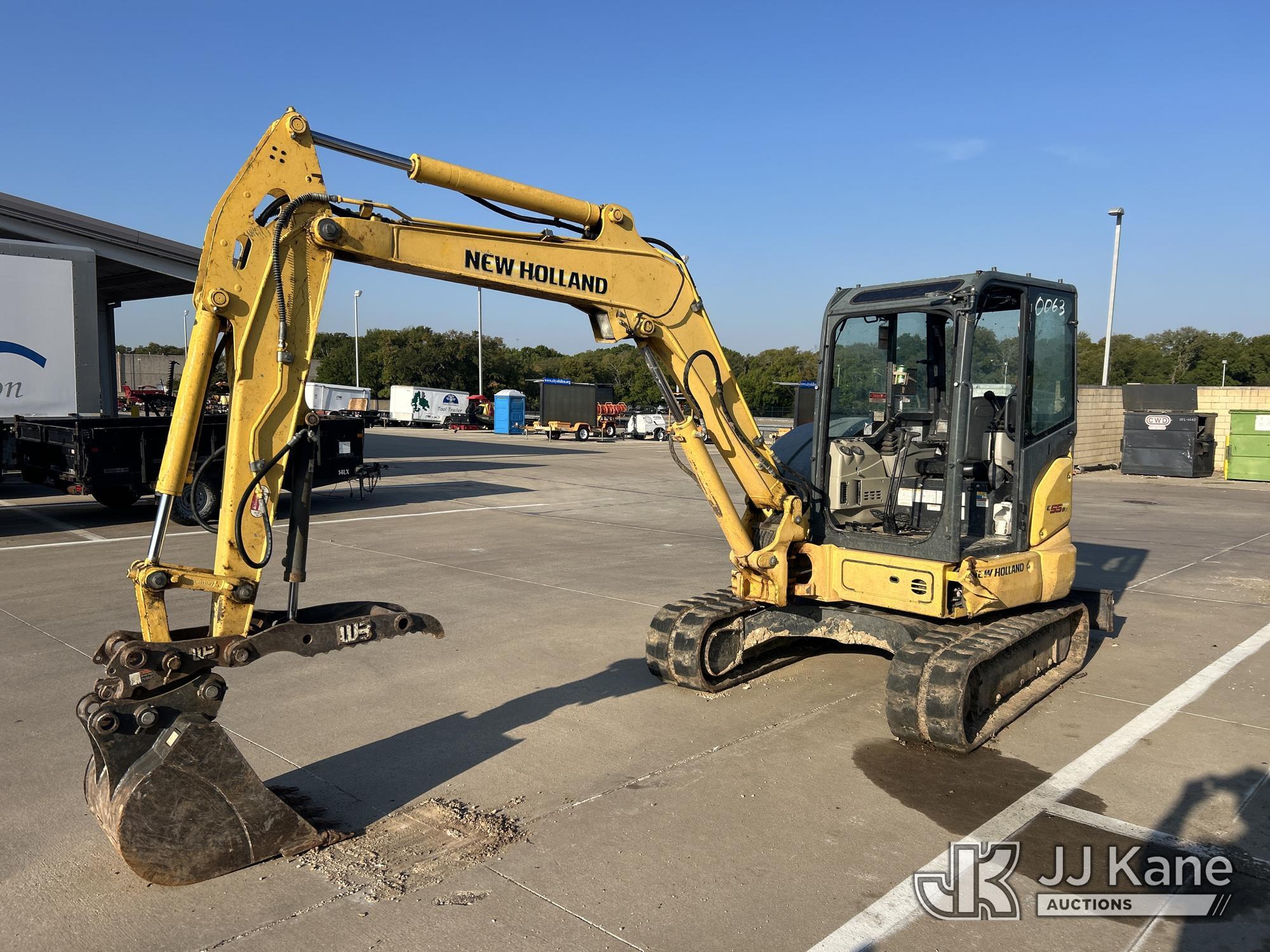 2017 New Holland E55BX in Allen, TX