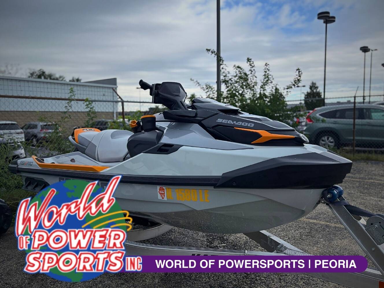 A photo of this 2023 Sea-Doo FISH PRO TROPHY 170 W/SOUND WITH TRAILER