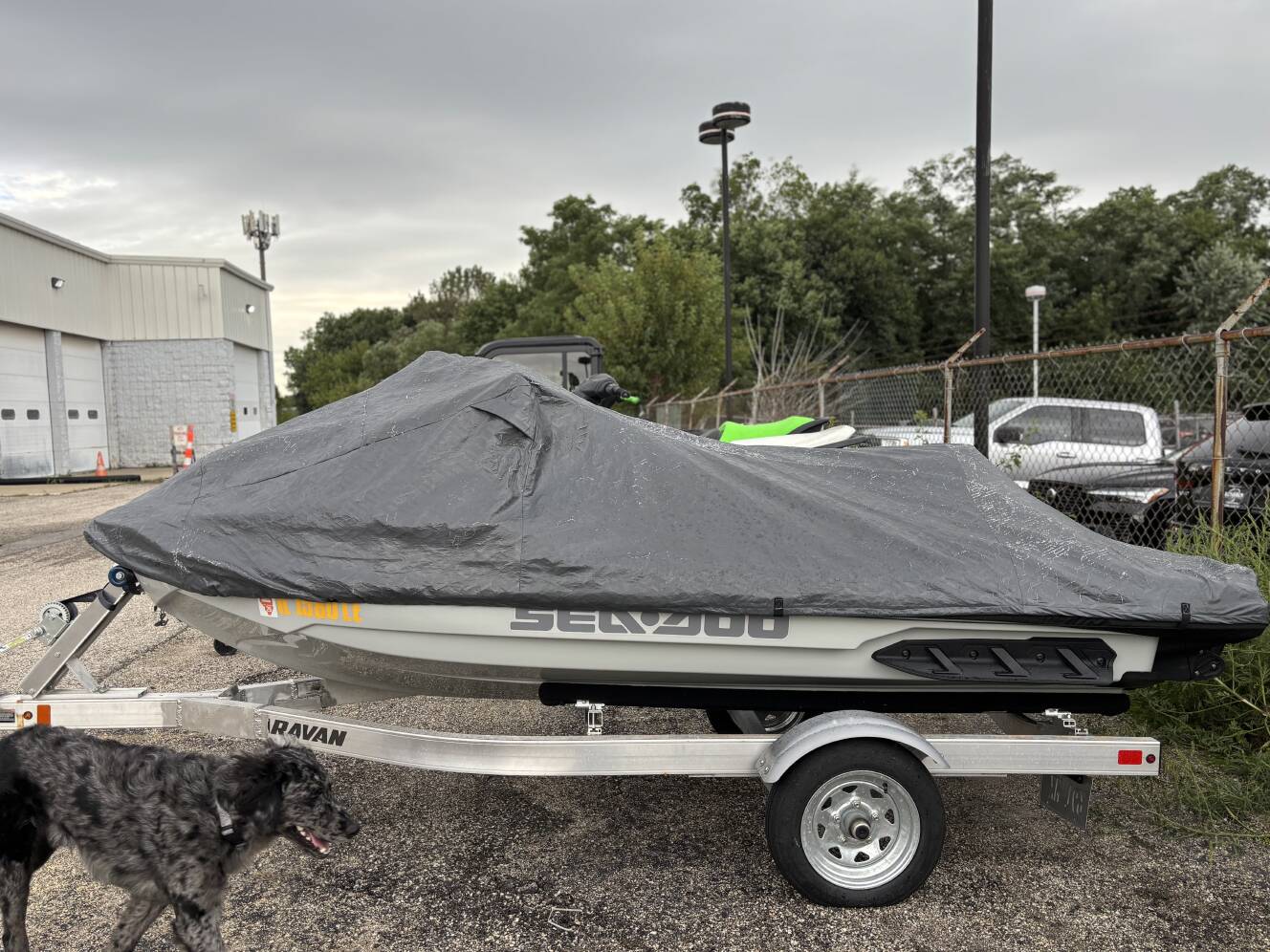 A photo of this 2023 Sea-Doo FISH PRO TROPHY 170 W/SOUND WITH TRAILER