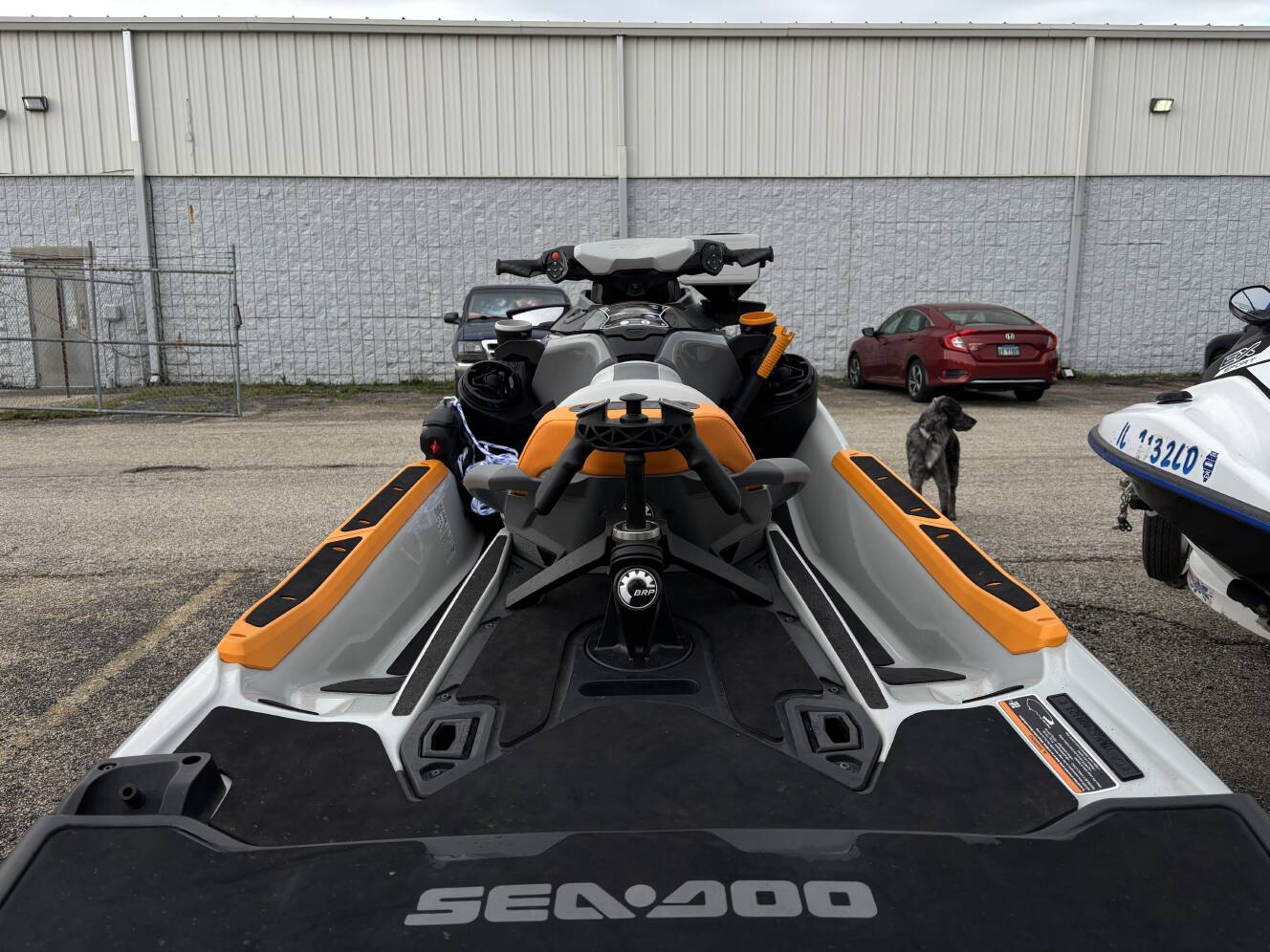 A photo of this 2023 Sea-Doo FISH PRO TROPHY 170 W/SOUND WITH TRAILER