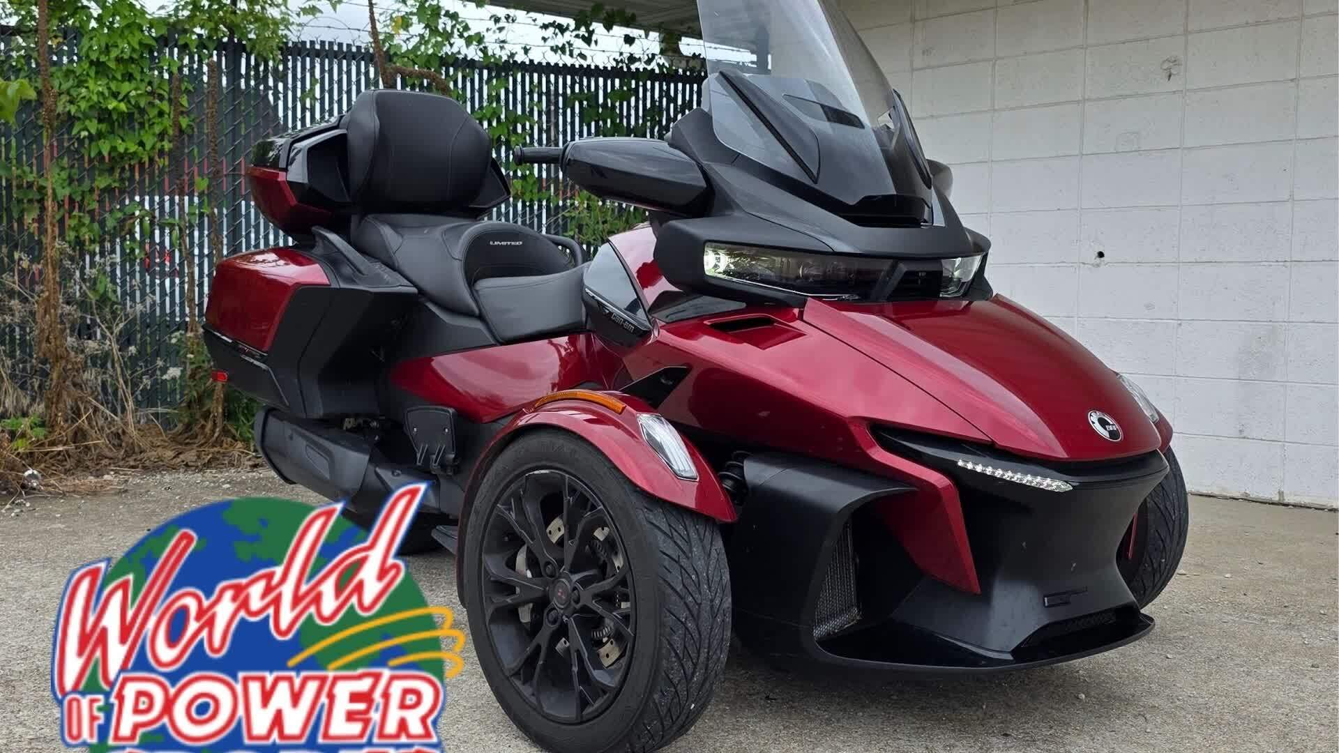 2021 Can-Am SPYDER RT LTD Trike motorcycle