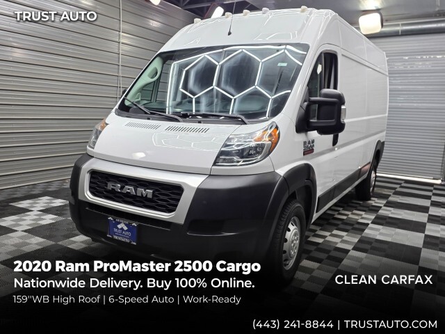 2020 Ram ProMaster 2500 Cargo in Sykesville, MD