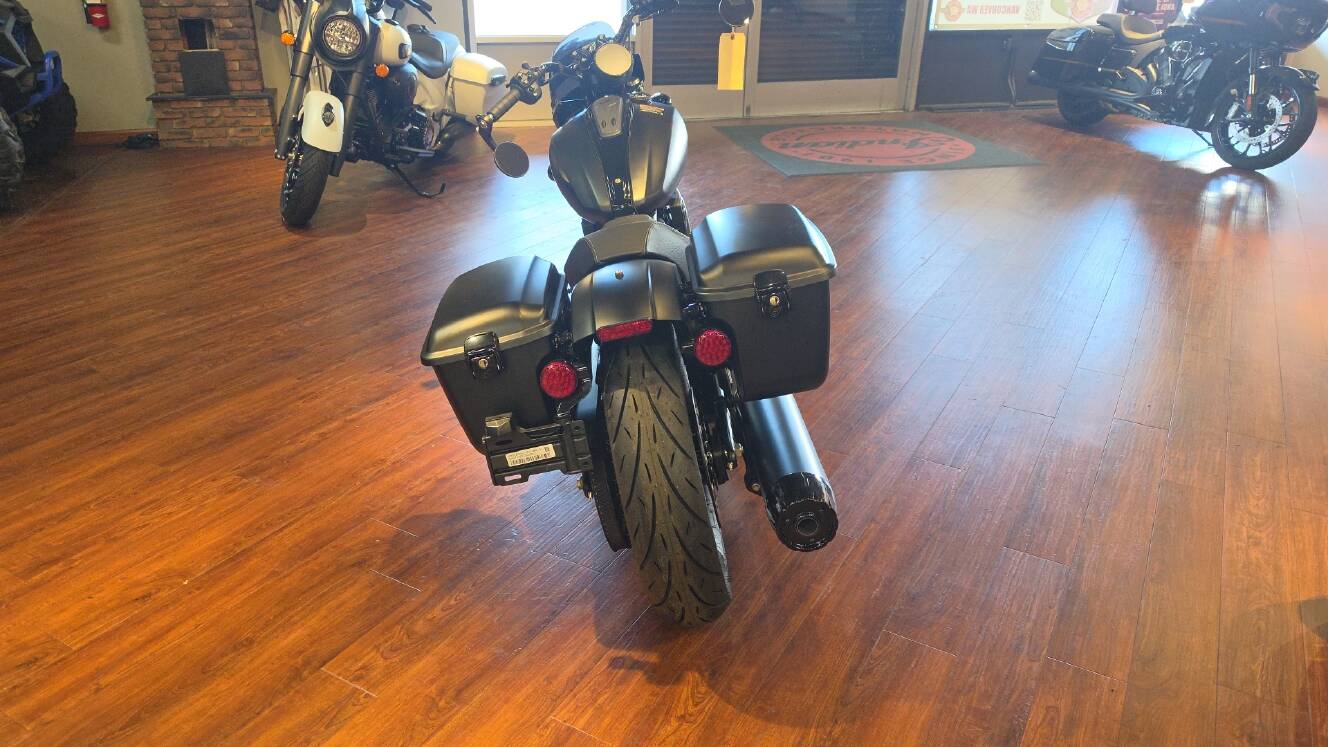 A photo of this 2026 Indian SPORT SCOUT RT, ONYX BLACK SMOKE, 49ST