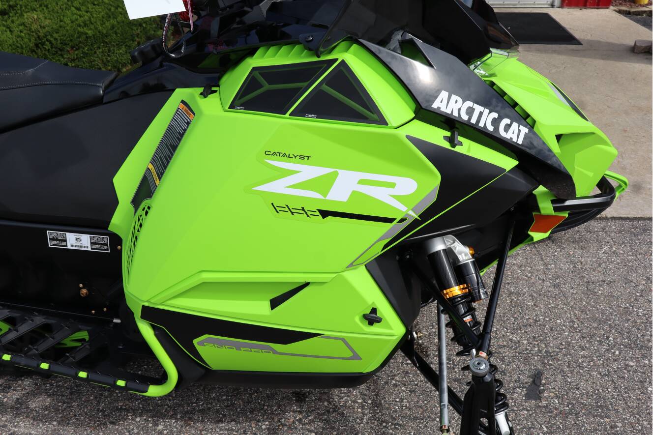 A photo of this 2027 Arctic Cat ZR 858 Sno Pro EPS ES