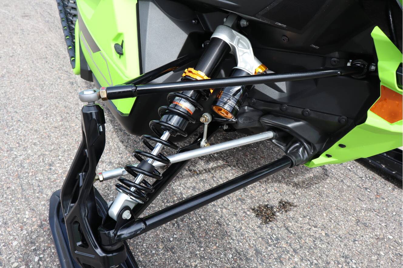 A photo of this 2027 Arctic Cat ZR 858 Sno Pro EPS ES