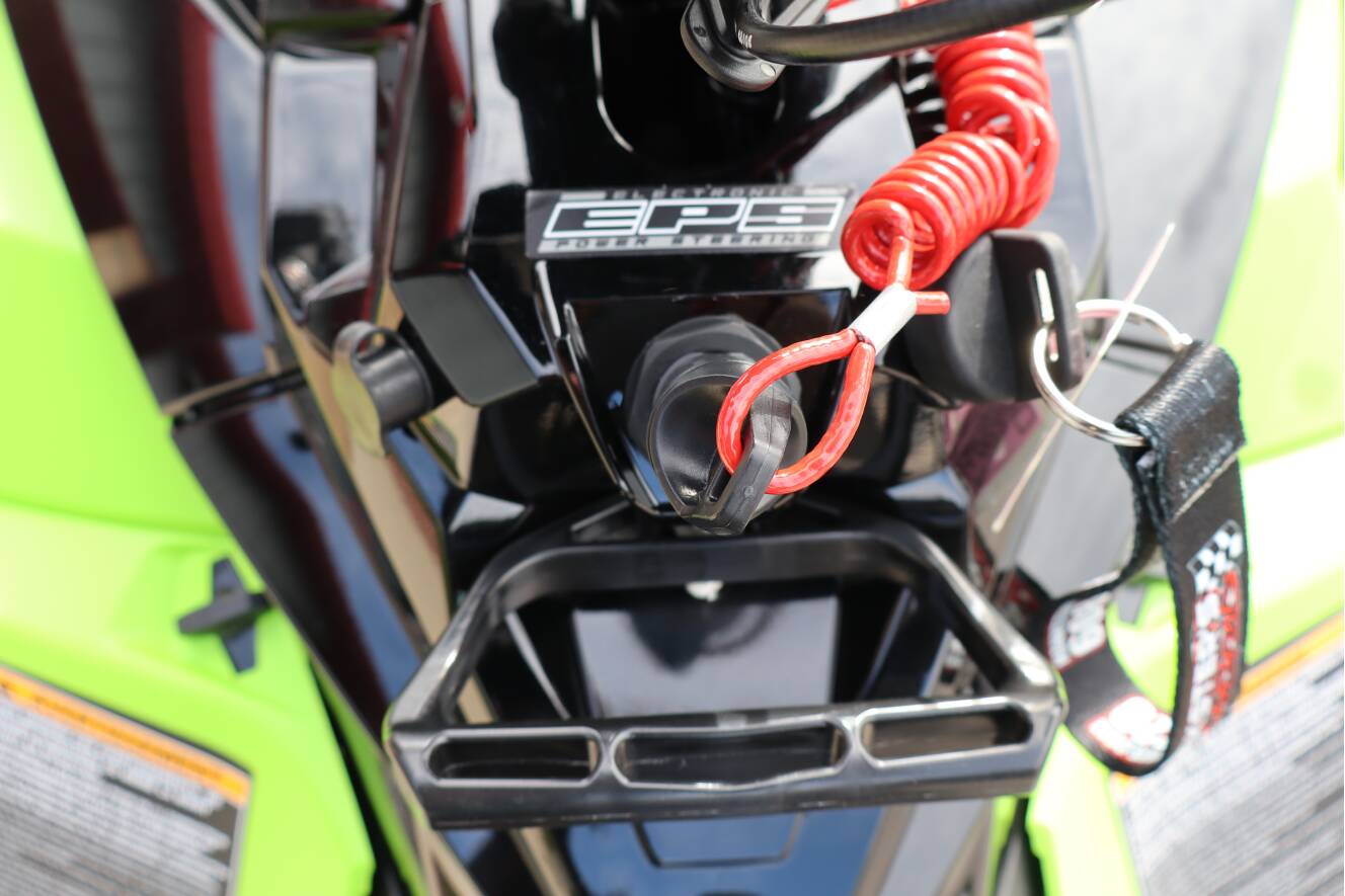 A photo of this 2027 Arctic Cat ZR 858 Sno Pro EPS ES
