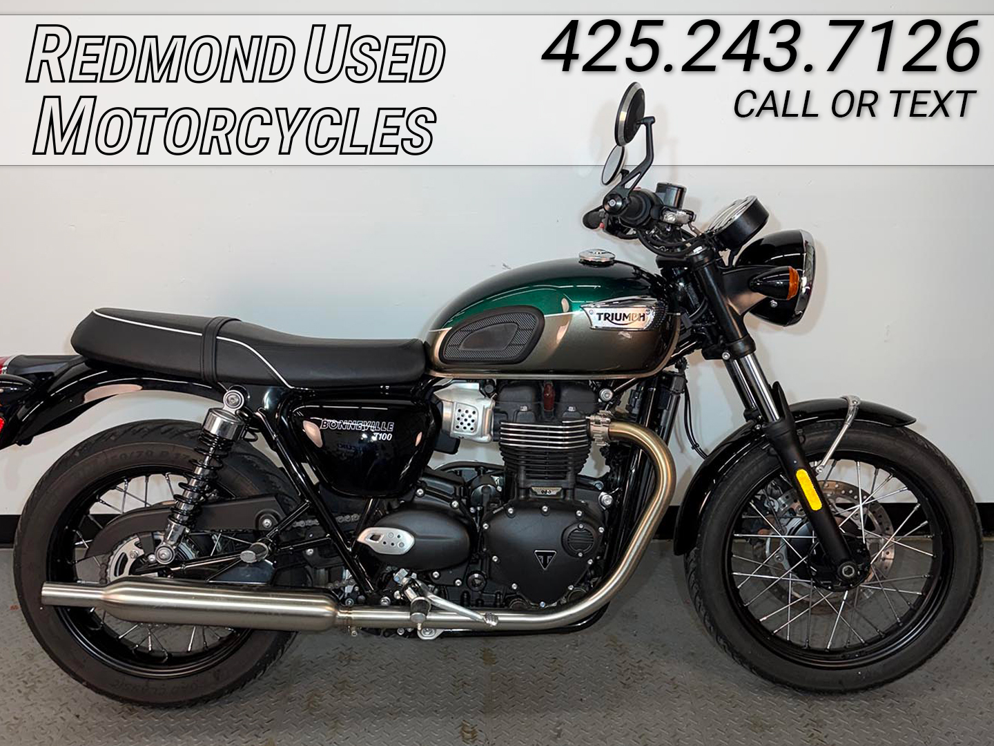2024 Triumph BONNEVILLE T100 in Bellevue, WA