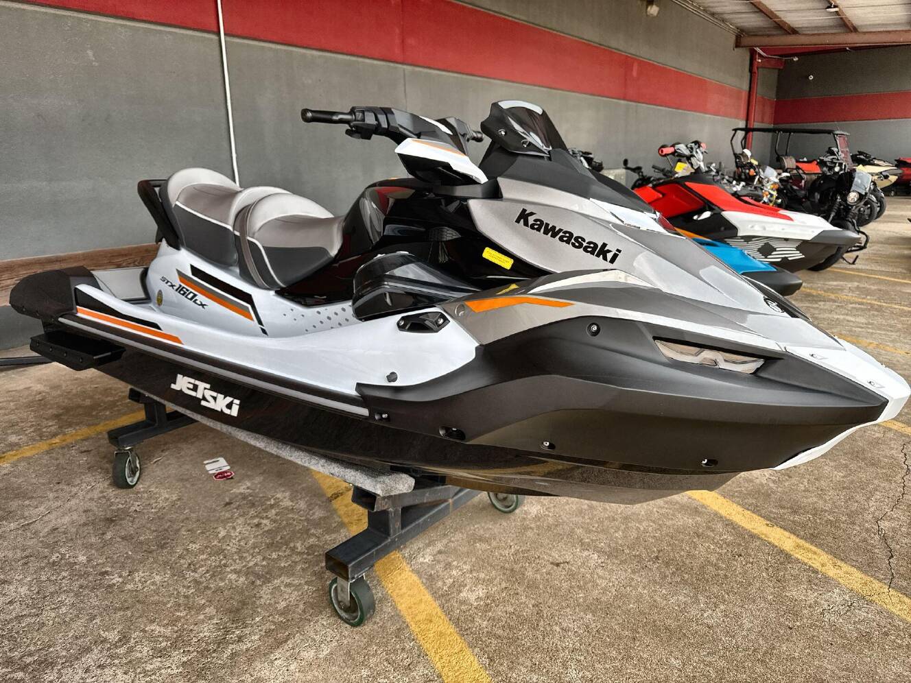 A photo of this 2026 Kawasaki JET SKI STX 160LX