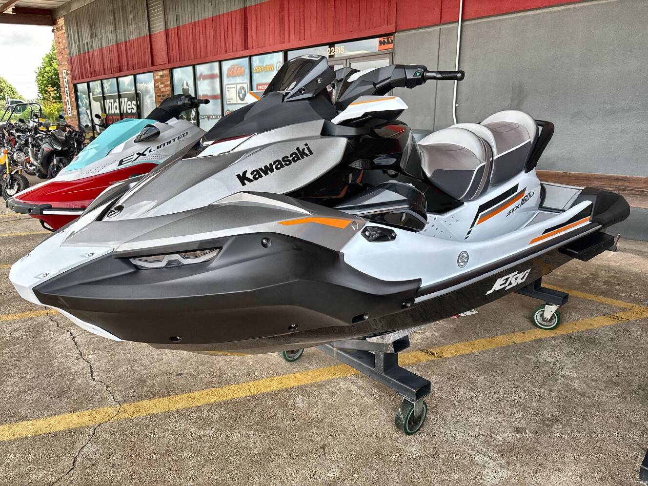 A photo of this 2026 Kawasaki JET SKI STX 160LX