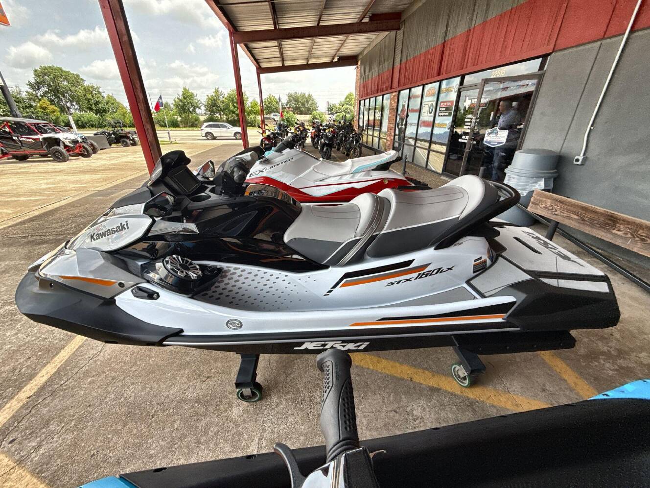 A photo of this 2026 Kawasaki JET SKI STX 160LX