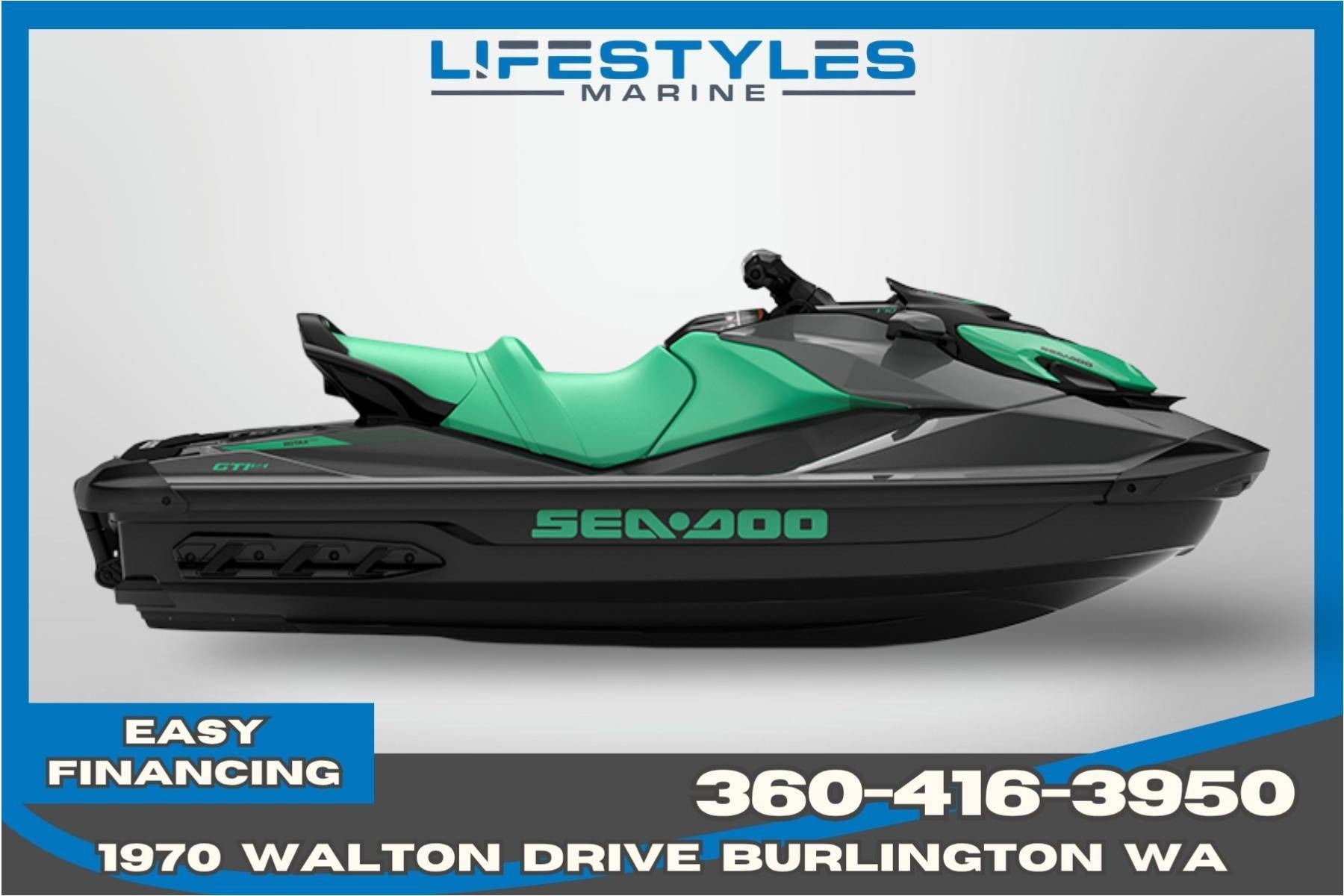 2026 Sea-Doo GTI SE 170 + iDF, iBR SE 170 IBR AND IDF WITH AUDIO in burlington WA