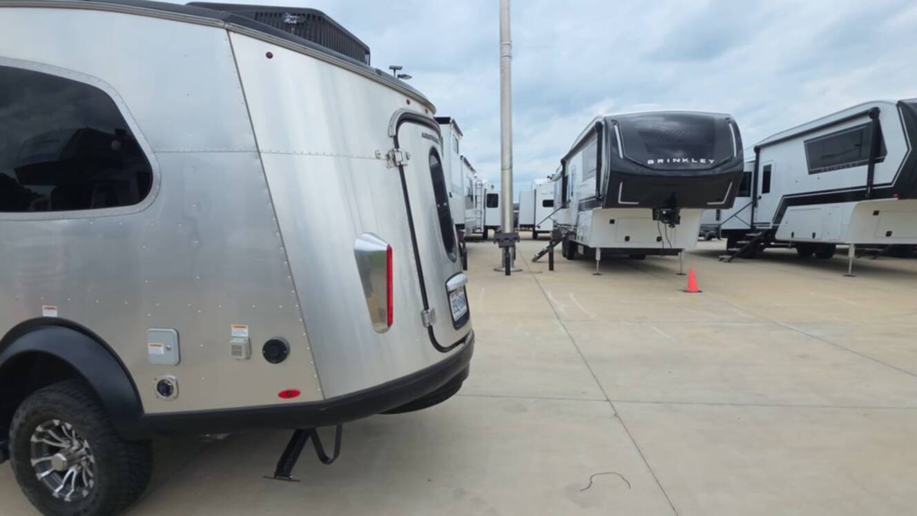 A photo of this 2021 Airstream Basecamp 16X