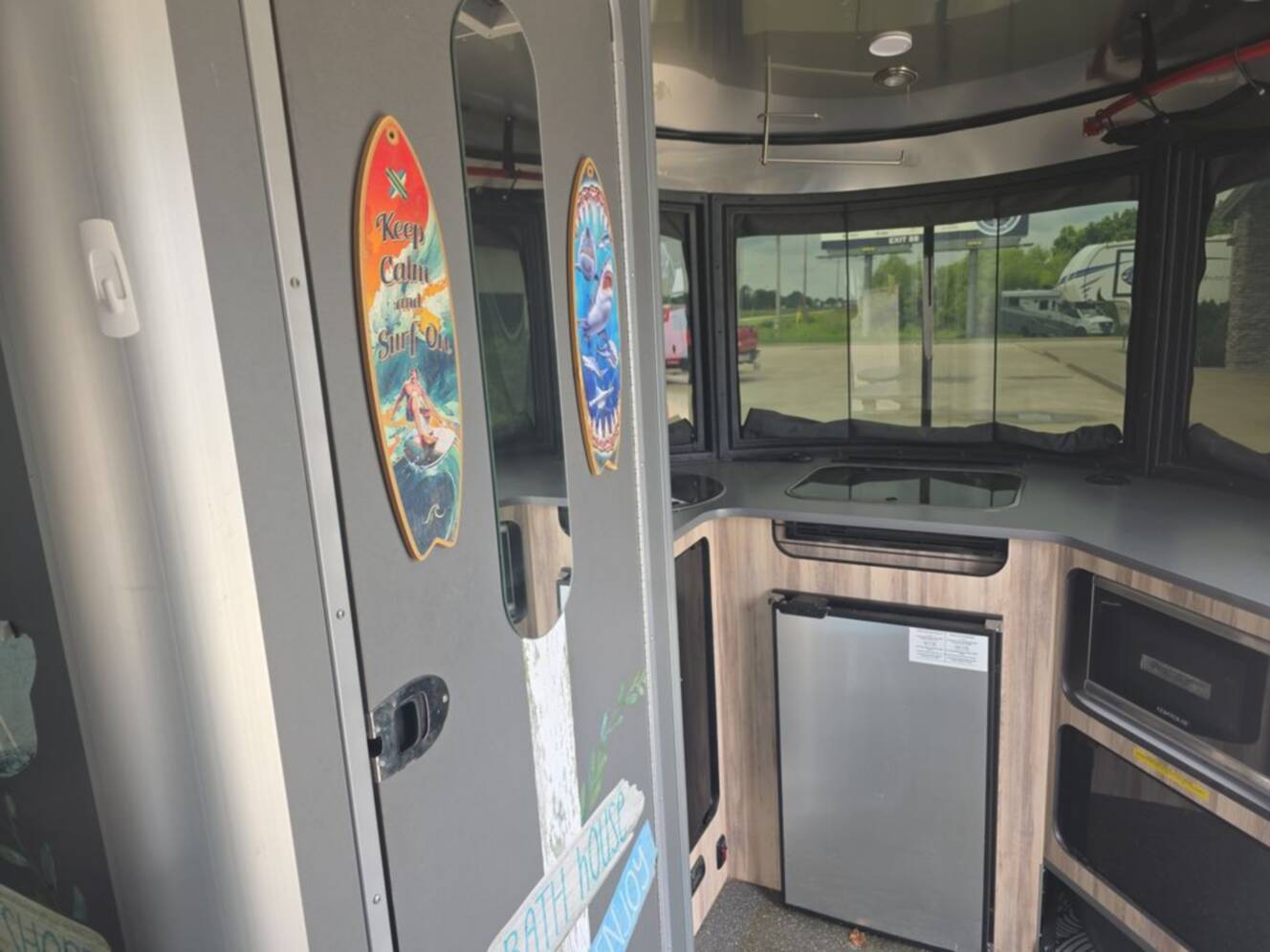 A photo of this 2021 Airstream Basecamp 16X