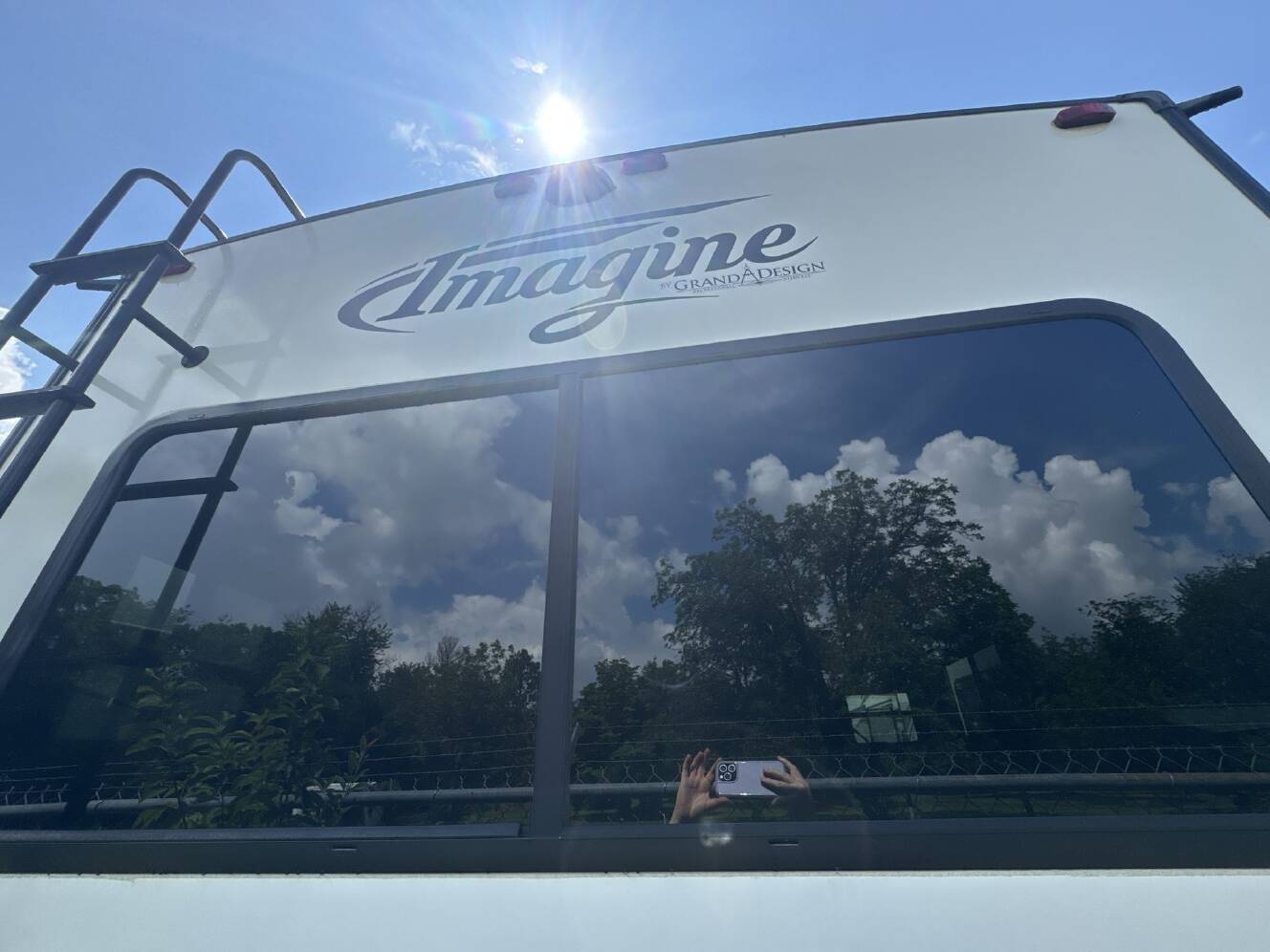 A photo of this 2022 Grand Design Imagine 2970RL