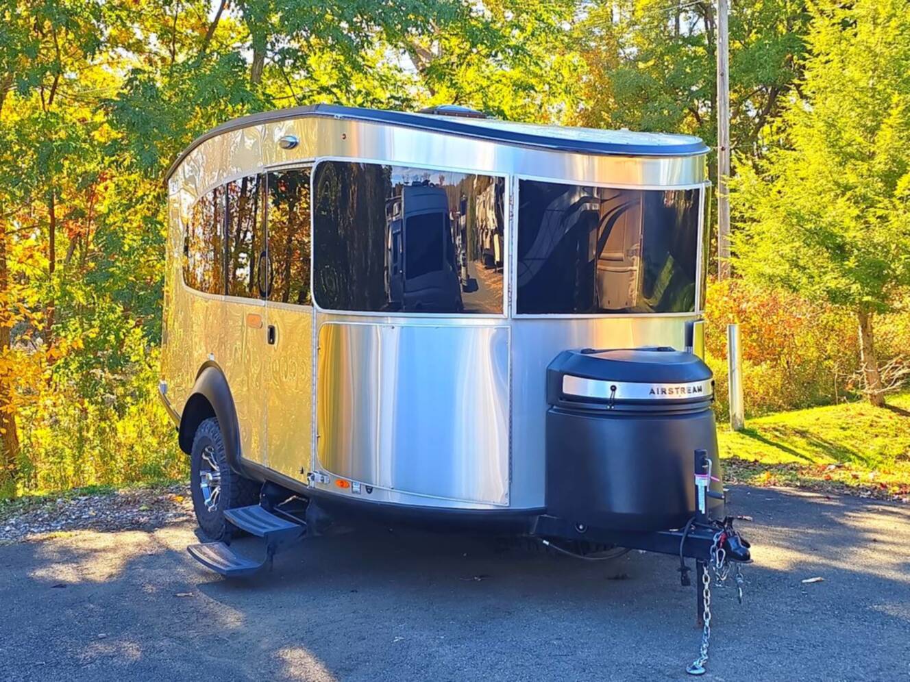 A photo of this 2021 Airstream Basecamp 20X
