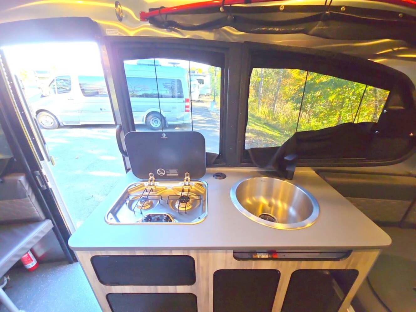 A photo of this 2021 Airstream Basecamp 20X
