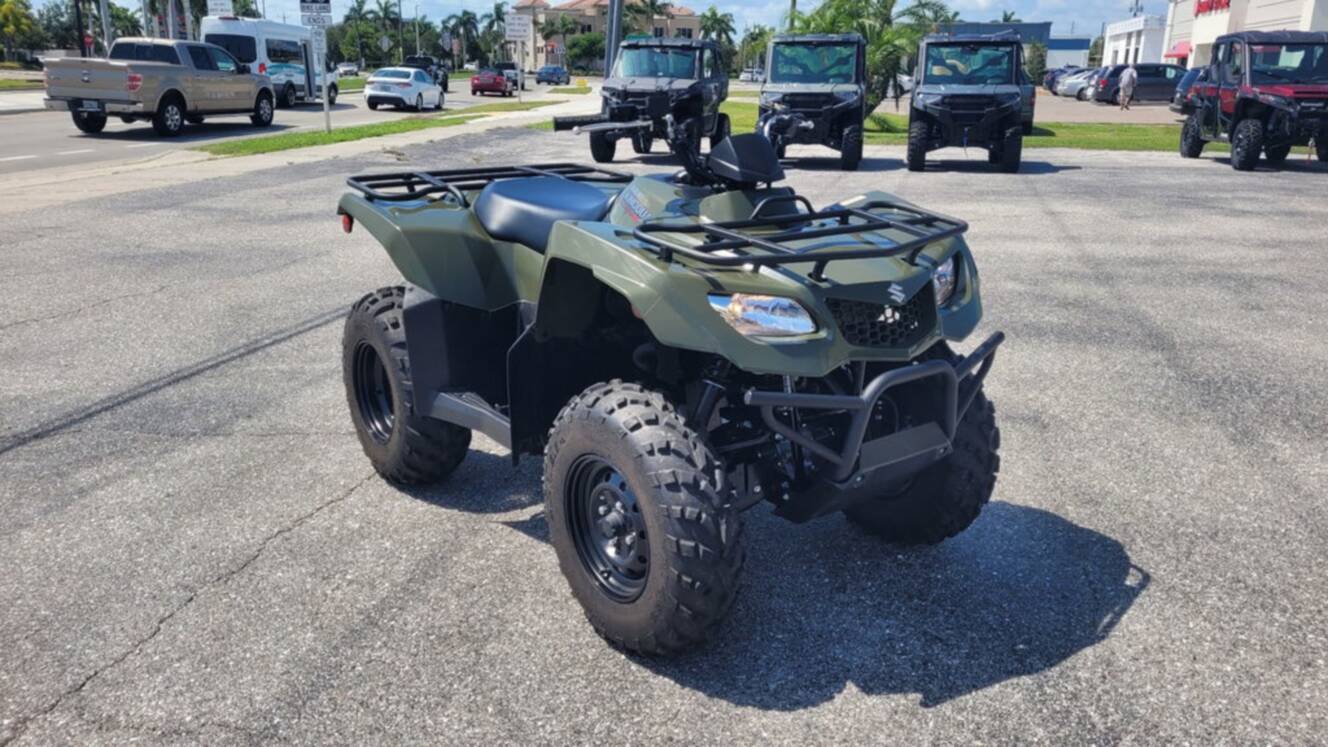A photo of this 2024 Suzuki KingQuad 400 ASi