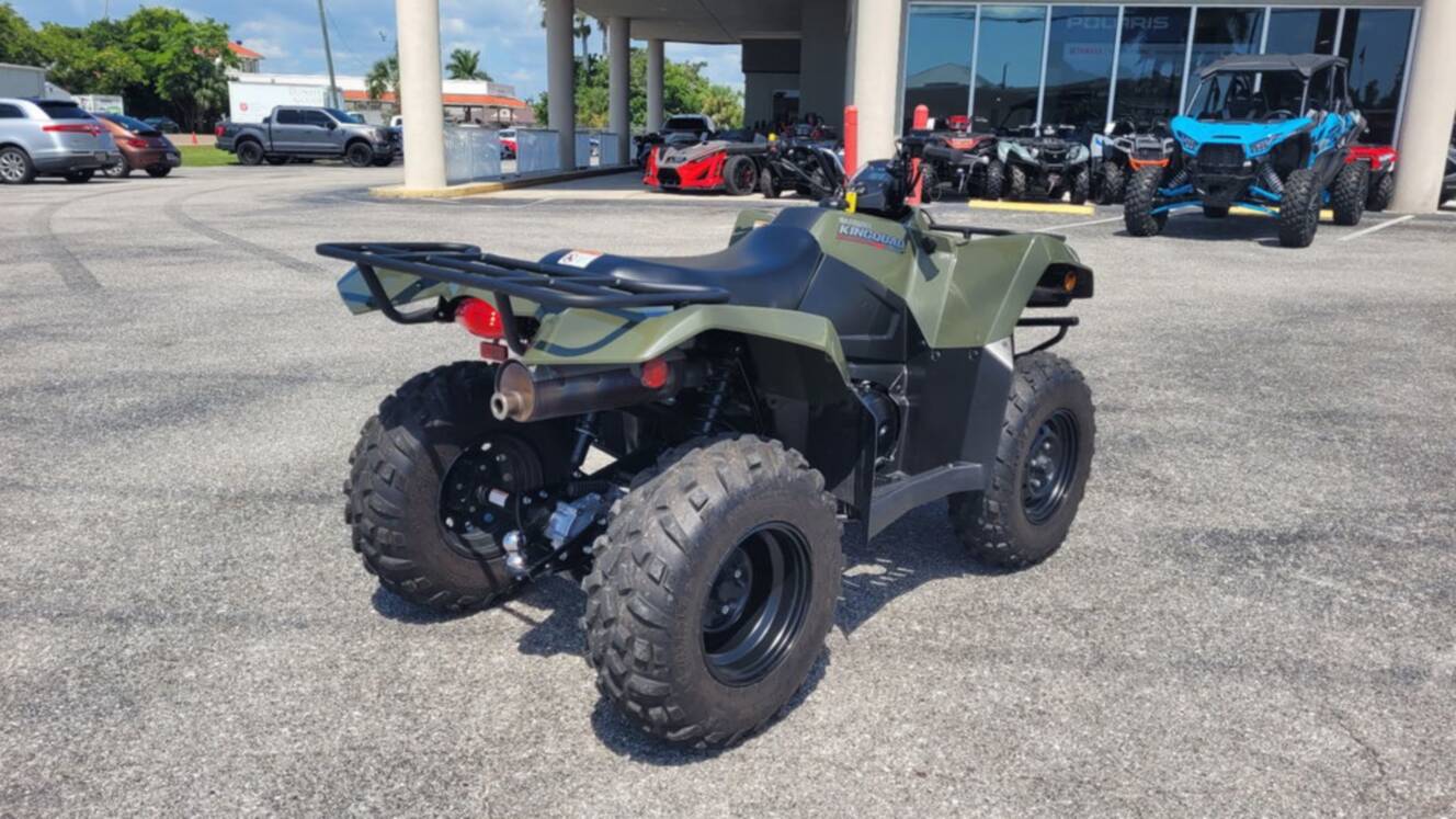 A photo of this 2024 Suzuki KingQuad 400 ASi