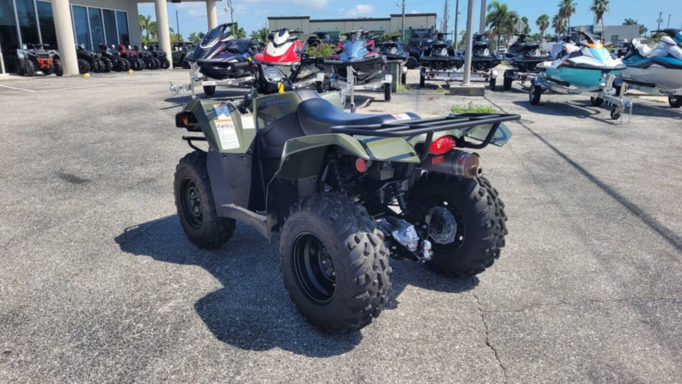 A photo of this 2024 Suzuki KingQuad 400 ASi