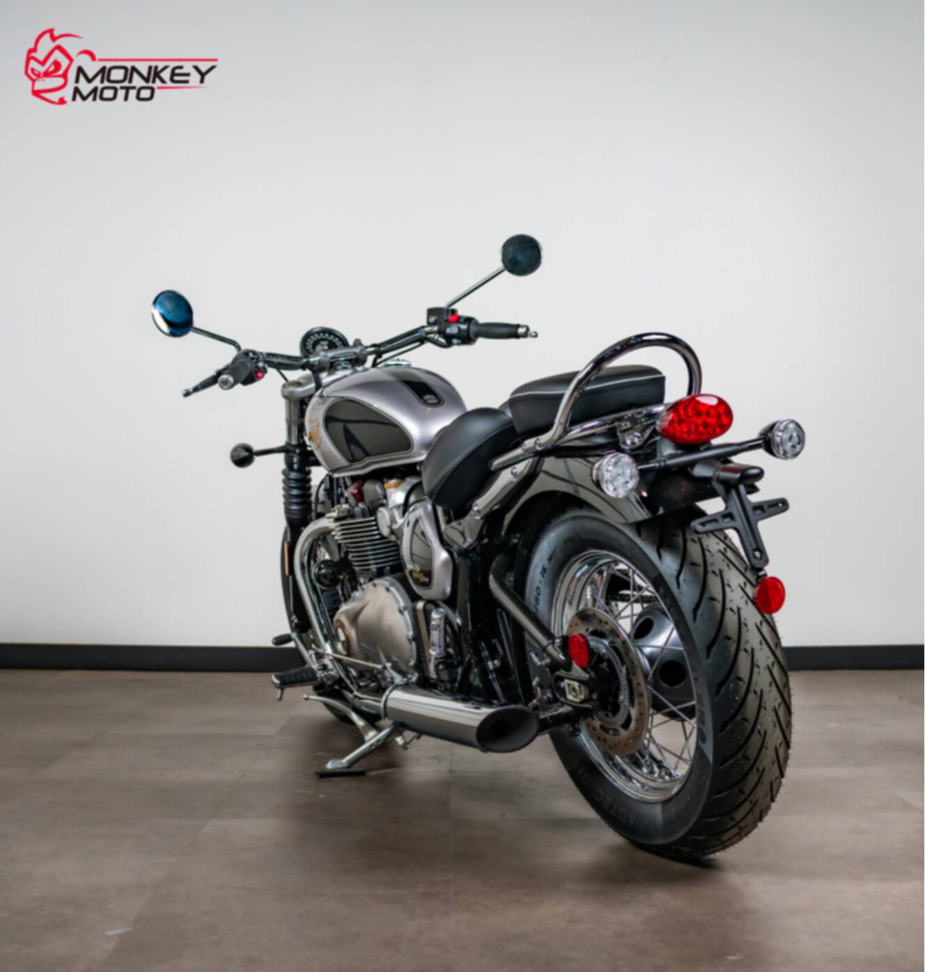 A photo of this 2025 Triumph Bonneville Speedmaster