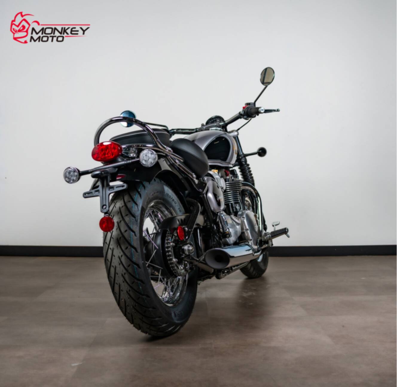 A photo of this 2025 Triumph Bonneville Speedmaster